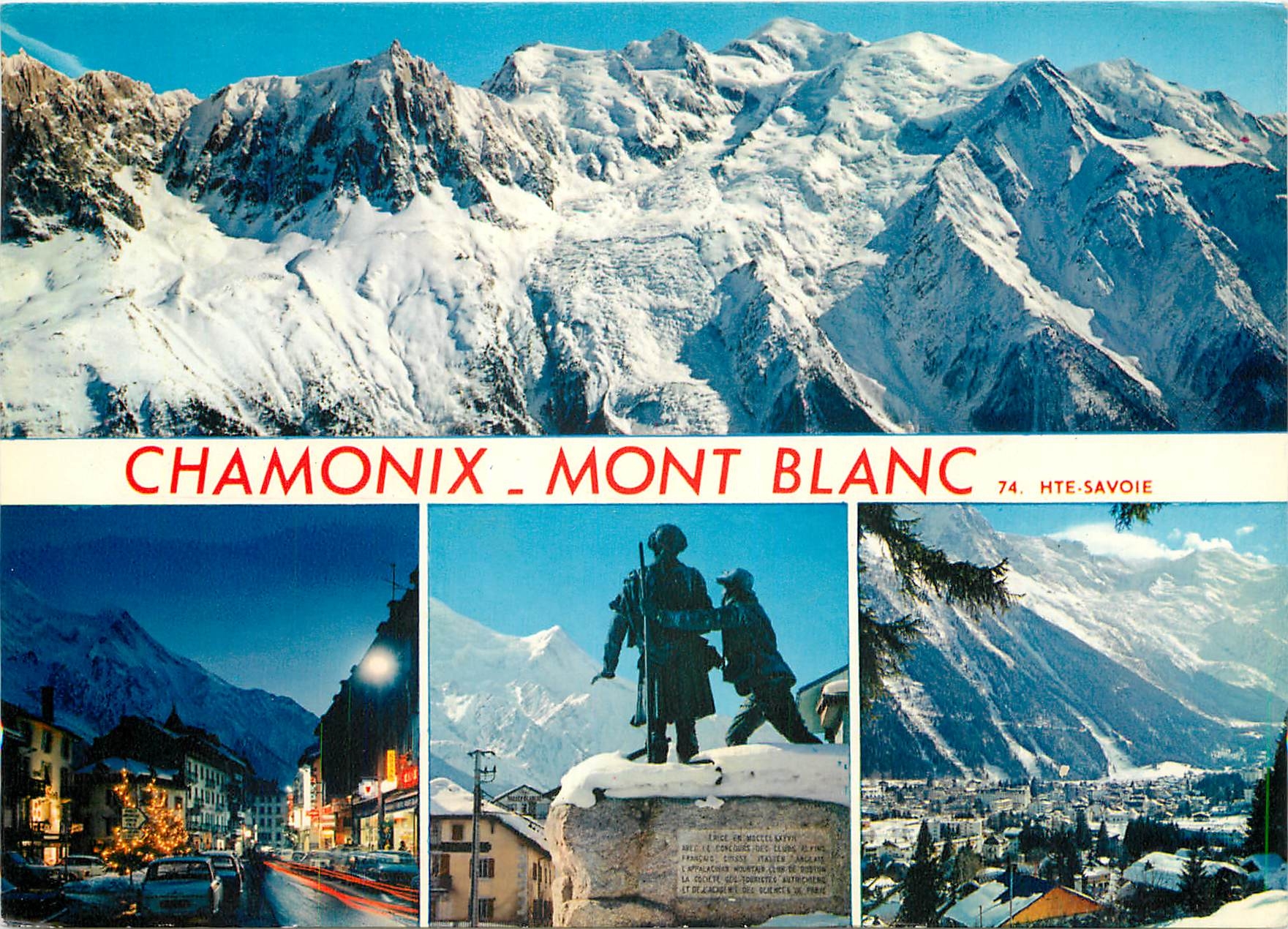 CPSM Chamonix Mont Blanc (Hte Sav) alt 1037 ms