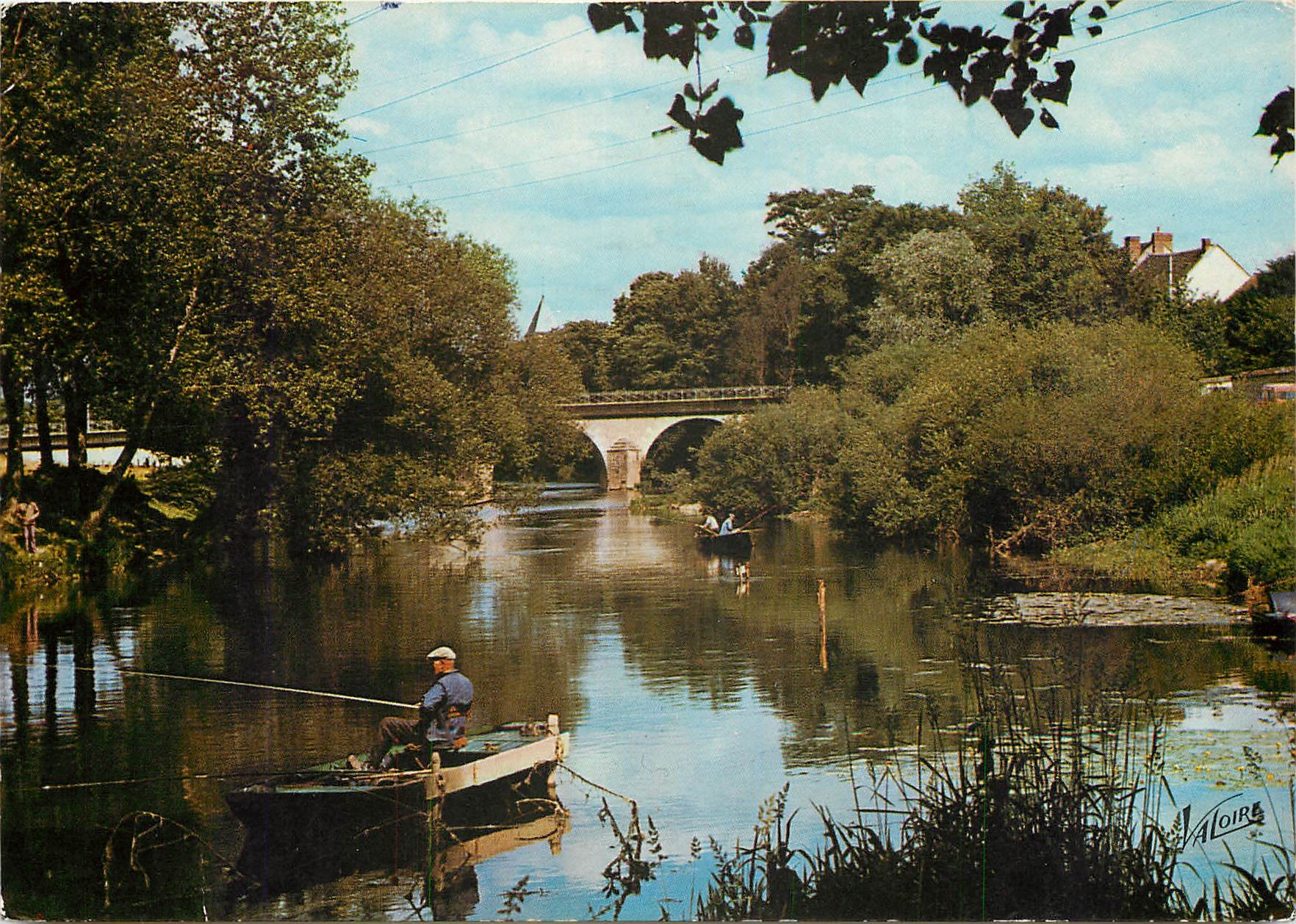 Die Schlucht der Yonne — Die Brücke von Cheny über die Armançon — Edition Valoire