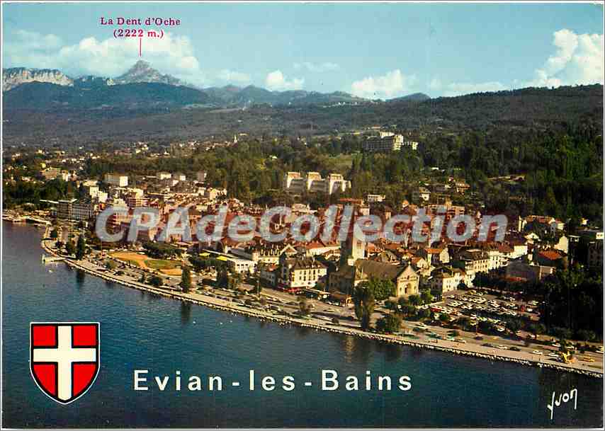 CPSM Evian les Bains (Haute Savoie) Vue generale 