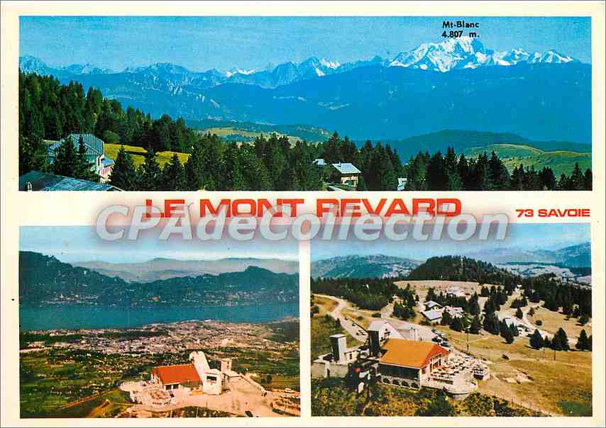 Le Mont Revard — Savoie — éditeur Combier Imprimeur Mâcon, n° 73008 000.003