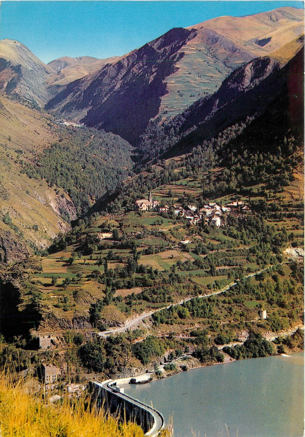 Staudamm von Chambon und Mizoën — Edition Alpazur-Langrave, Bourg d'Oisans