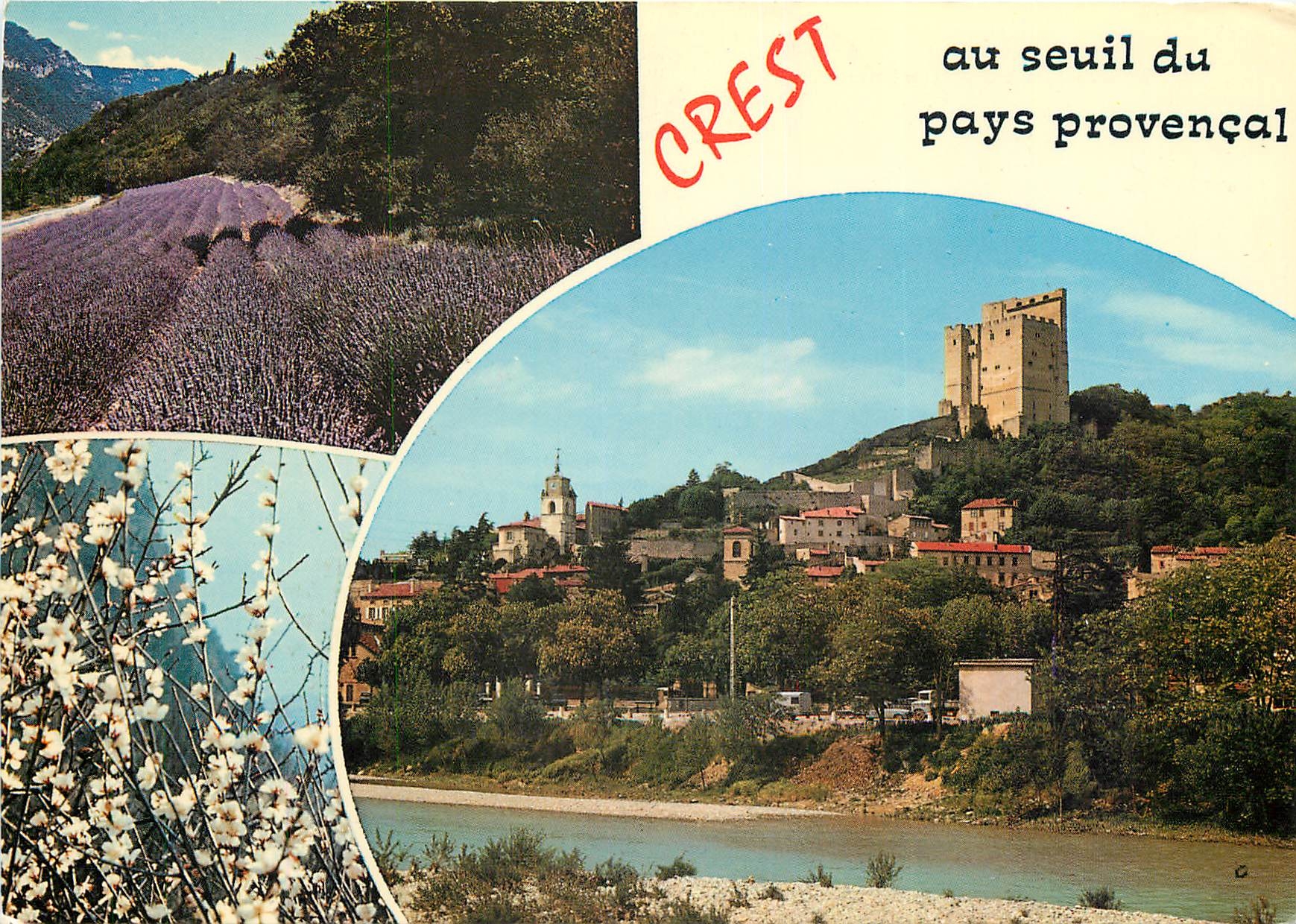 Crest — au seuil du pays provençal — Ed. Couleurs naturelles - Recto