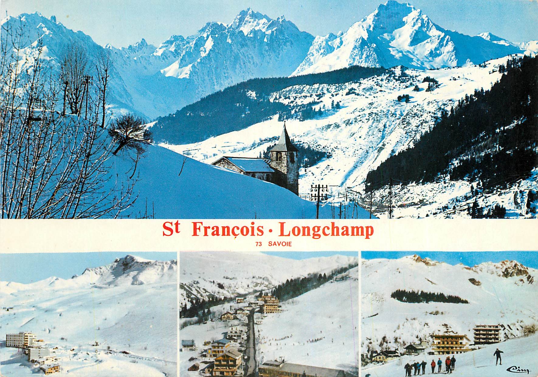CPSM St Francois Longchamp (Sav)