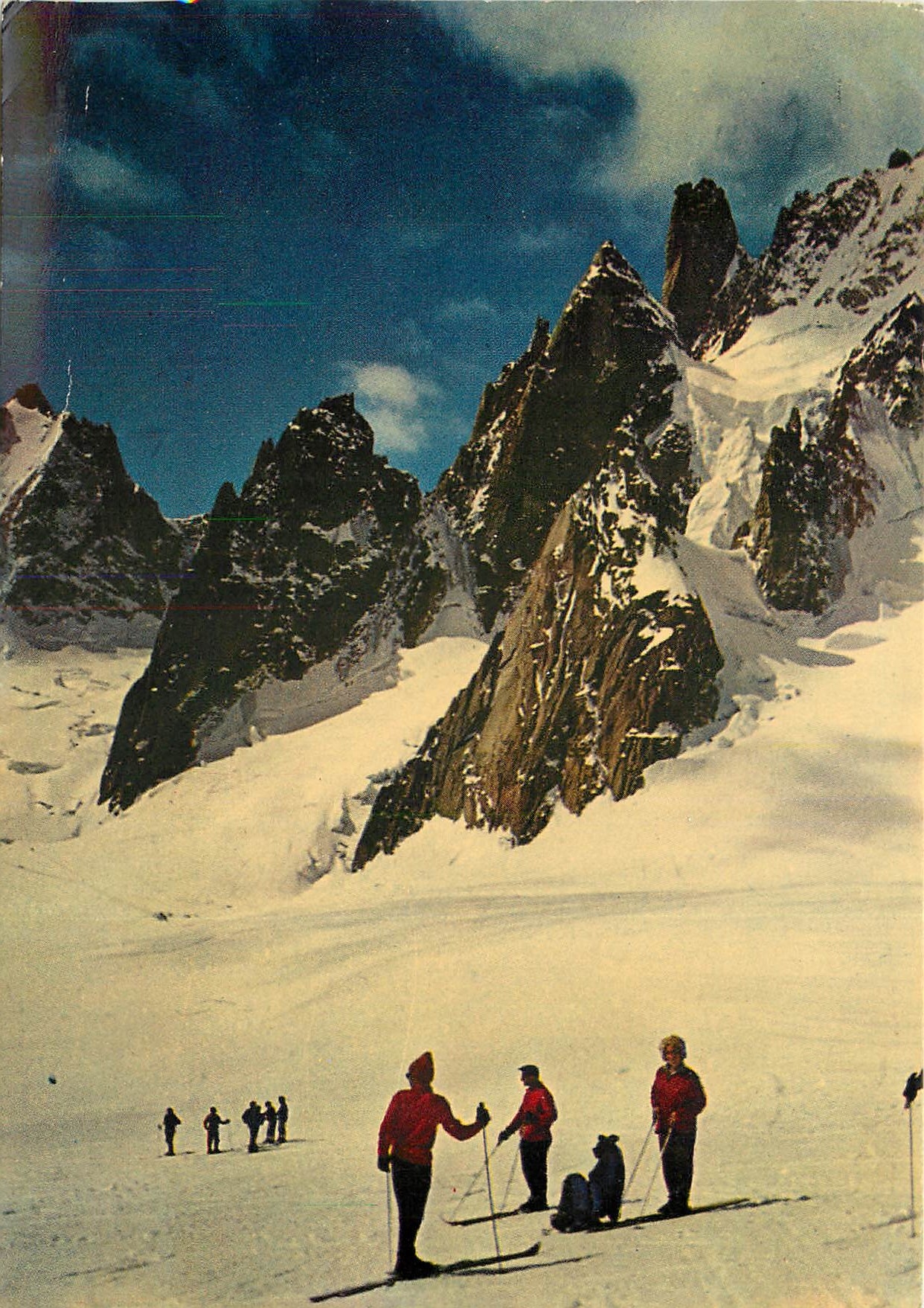 Ski en Vallée Blanche — Aiguilles du Diable et Tour Ronde — Éditeur Cétière