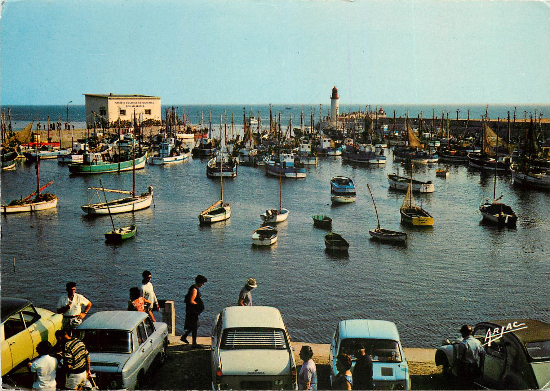Port of La Cotinière — Île d'Oléron — ARIJAC Editions, no. 1099