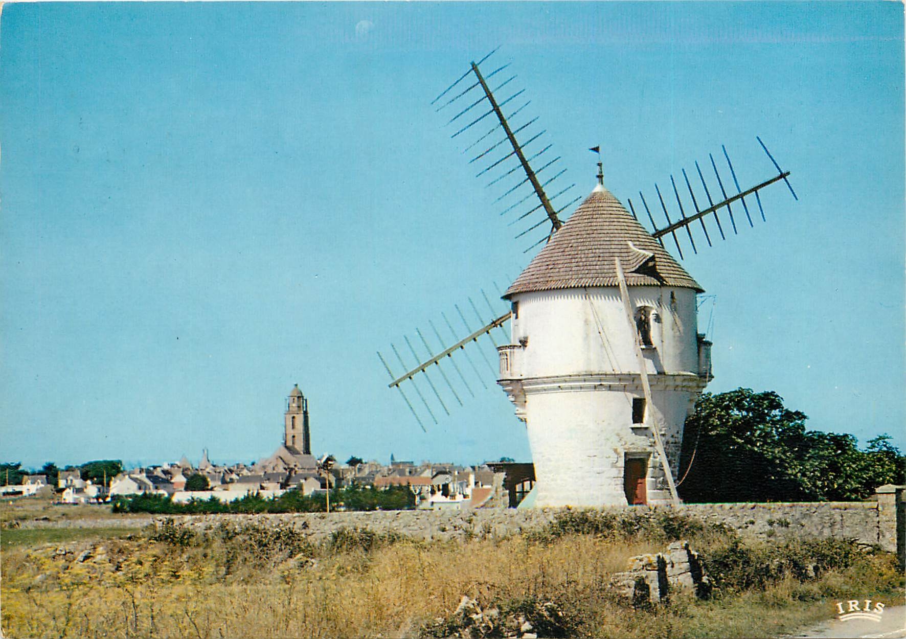 CPSM Le Moulin de la Masse Entre le Pouliguen et Batz sur Mer