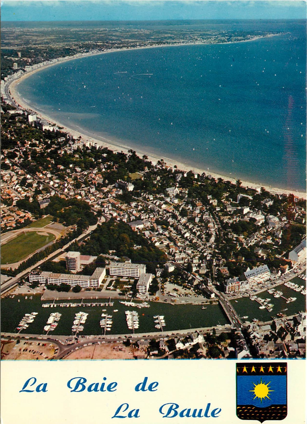 CPSM La Baie de la Bauke 11 km de Joie Le Port du Pouliguen la Baule et les Salinieres