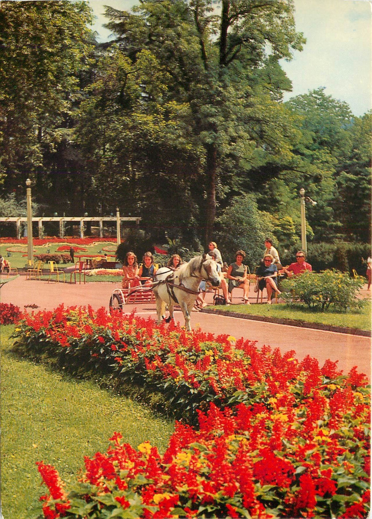 CPSM Aix les bains (Savoie) le Parc
