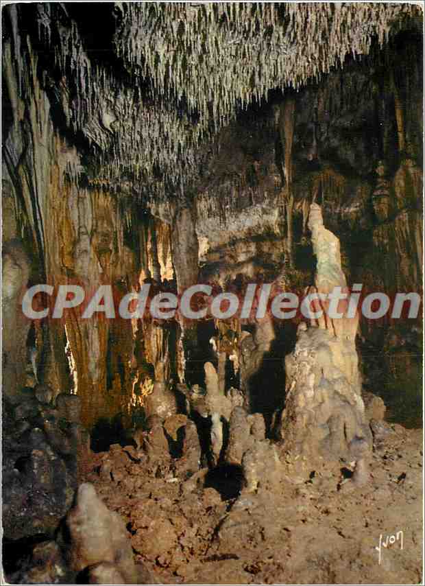 Grottes de Dommé — Salle aux Lumières Noires — Éditions Druéger, Paris