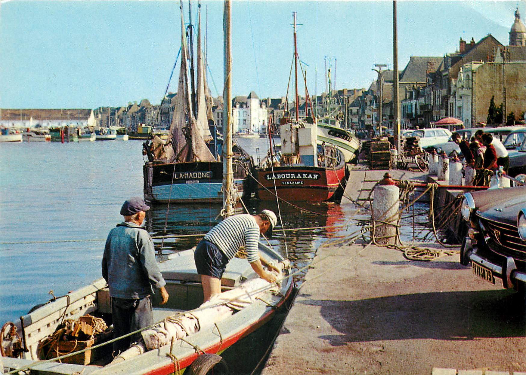 Le Port de Le Croisic — Bretagne — Éditeur de la Baule, n°4147