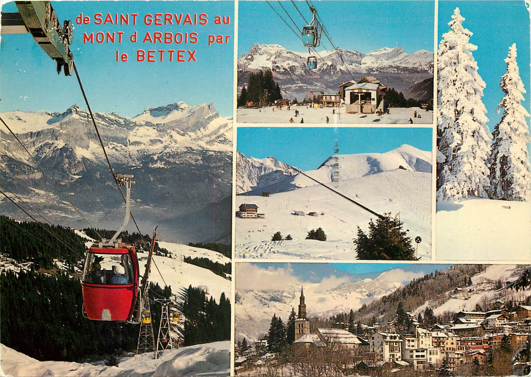 Saint Gervais - Mont d'Arbois par le Bettex — éditeur St Gervais - Géodynamique