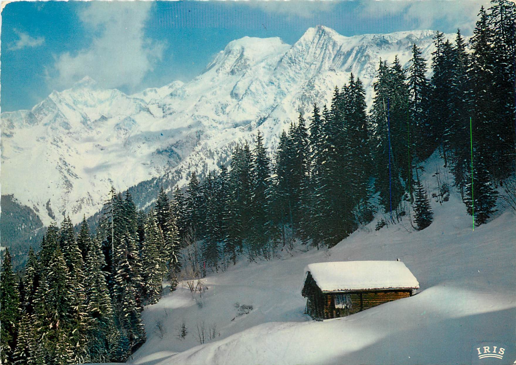 Hütte von Schneewittchen — Schneeberglandschaft — LUMICAP n°3131