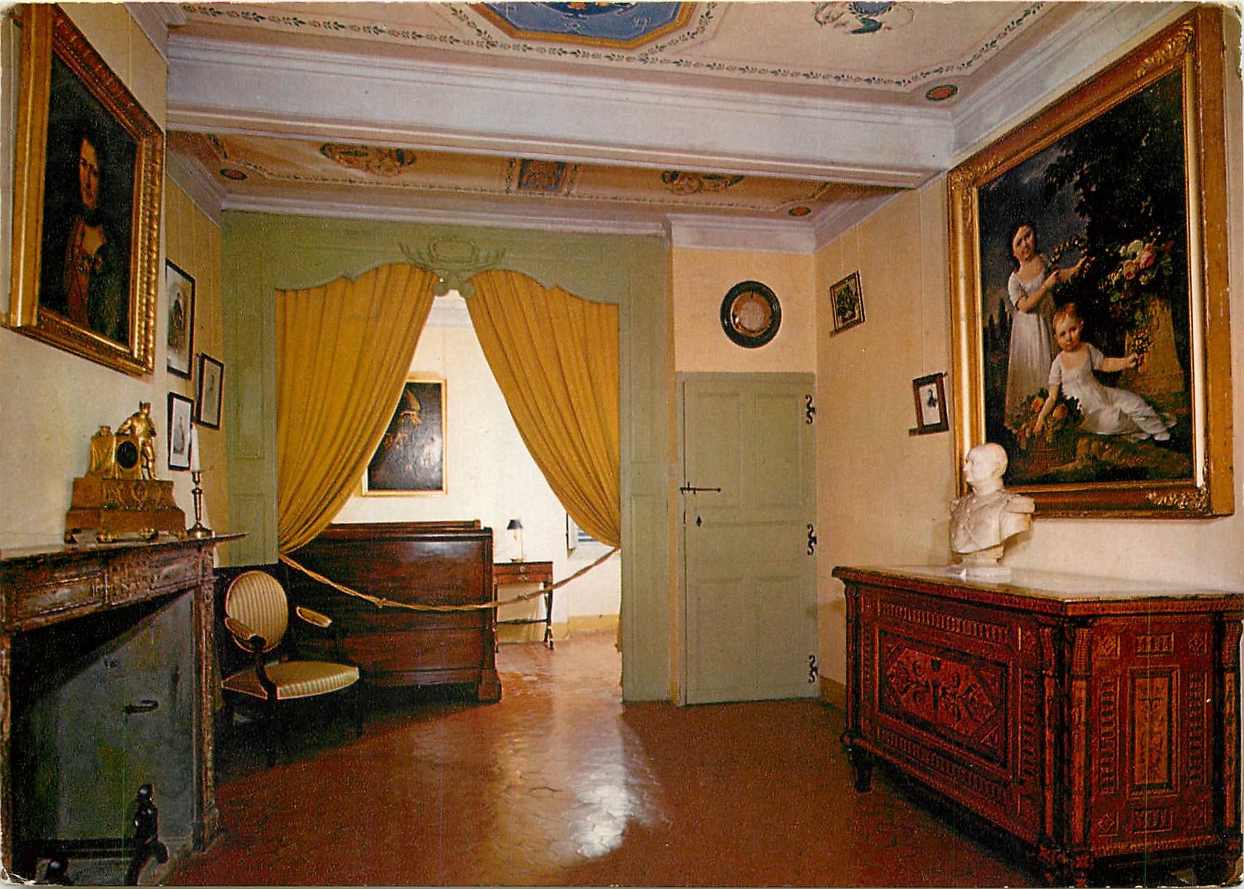Chambre de l'alcôve — 2e étage — Maison Bonaparte, Ajaccio