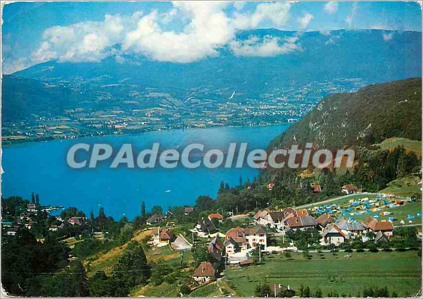 Lac d'Annecy — Talloires (le camping) et le Roc de Chère — Editions GIL