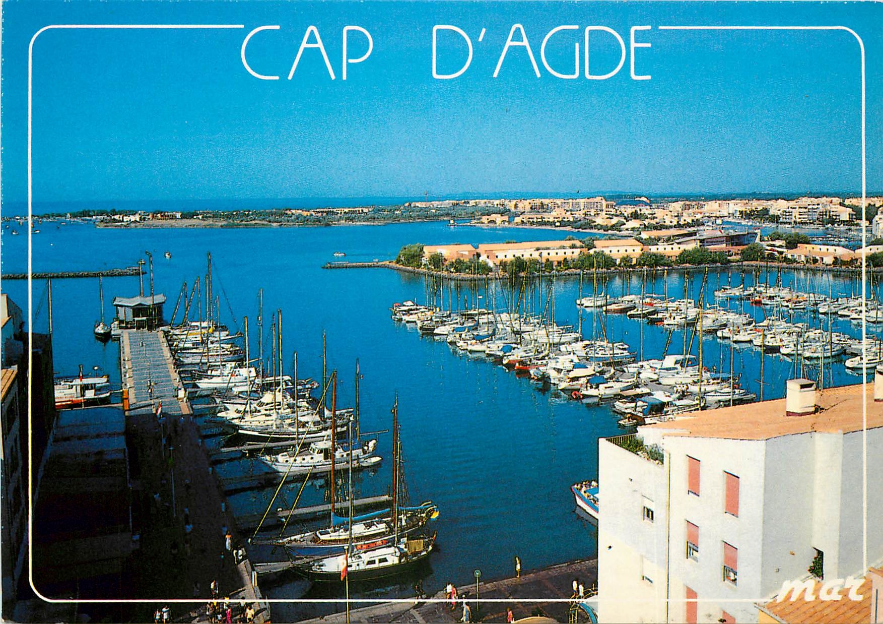 CPSM Le Languedoc le Cap d'Agde le Port de plaisance