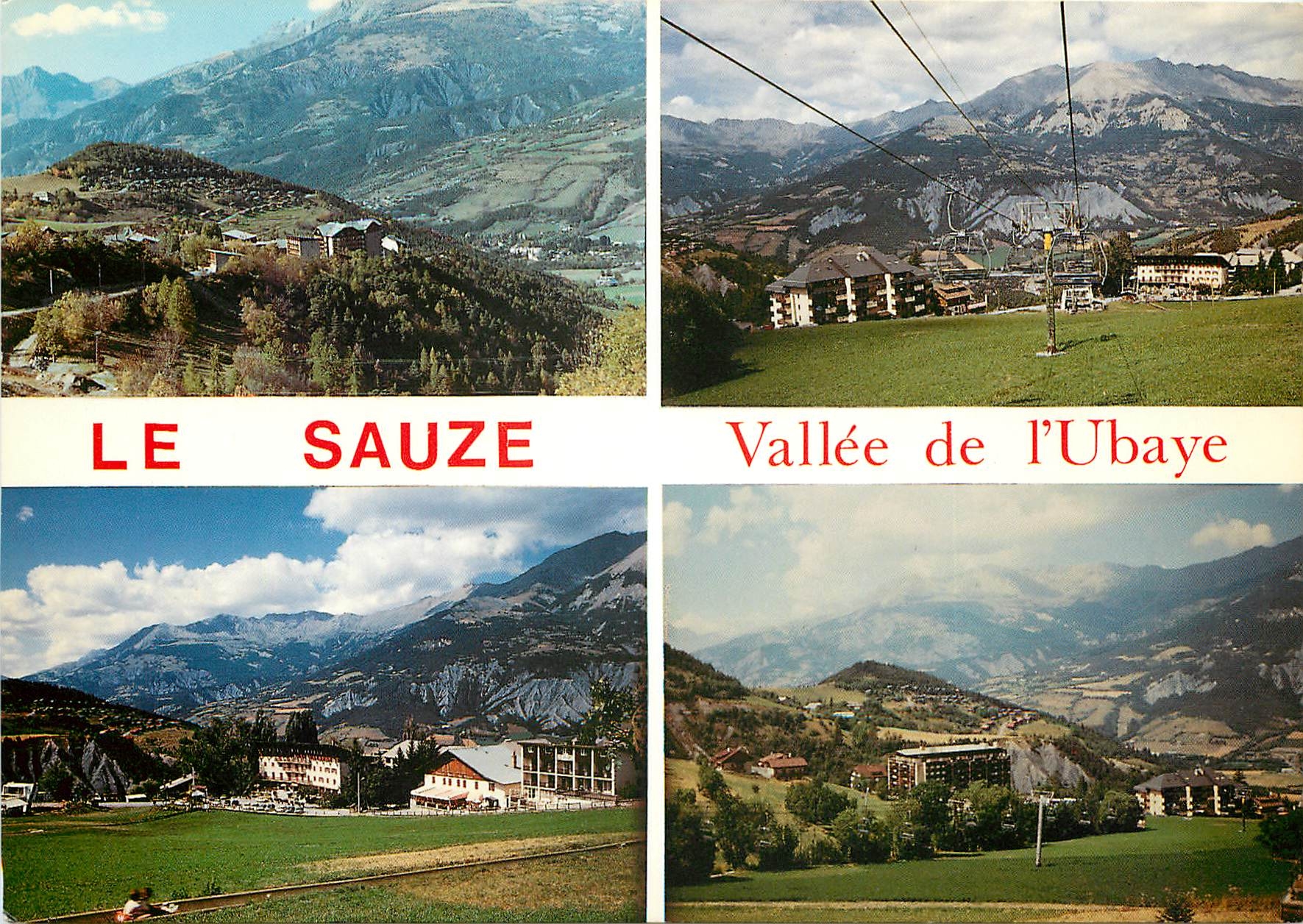 Le Sauze — Vallée de l'Ubaye — Éditions MAR, Nice