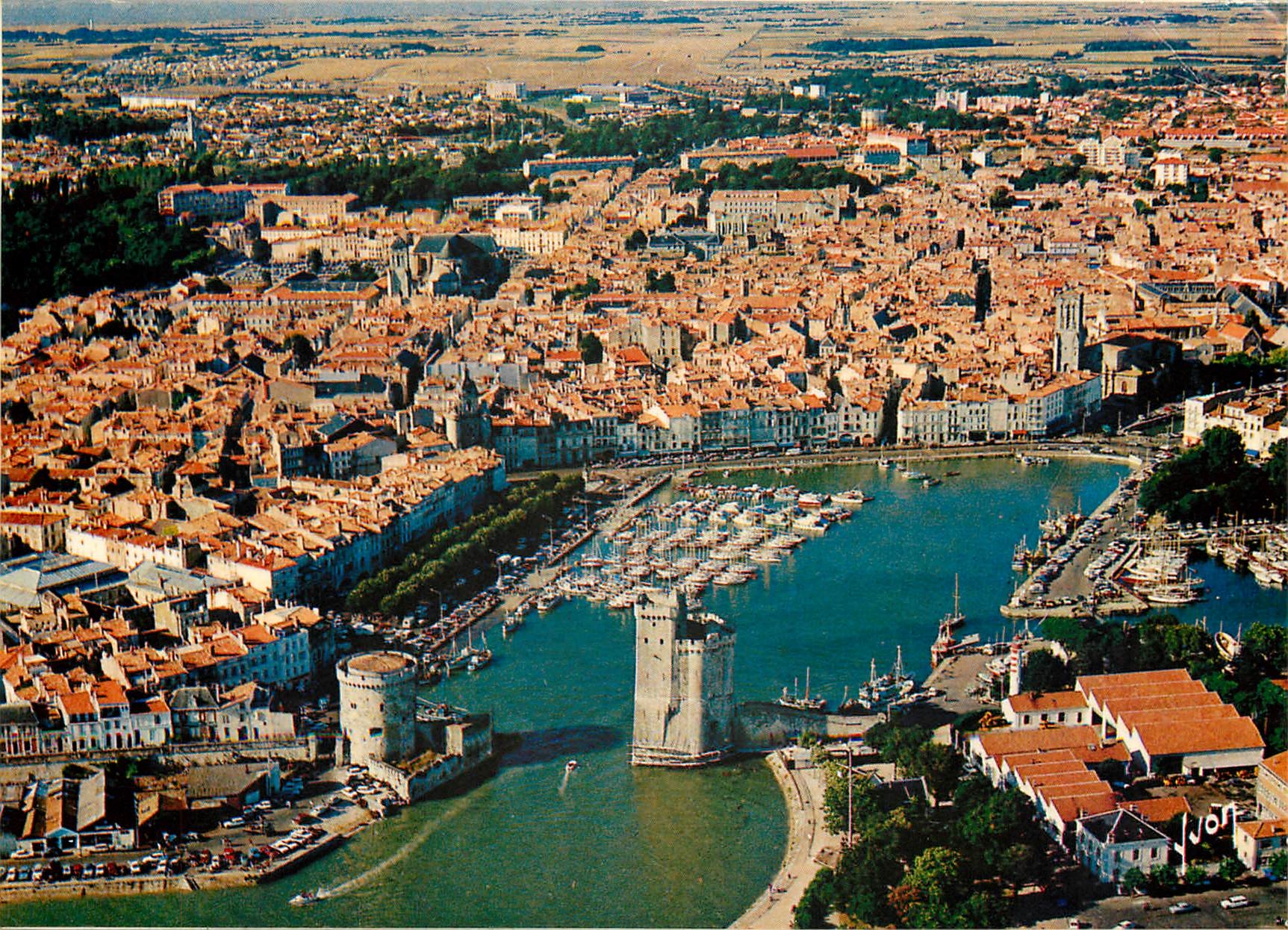 La Rochelle — Vue générale et le Port — Éditions A.B.E.M.