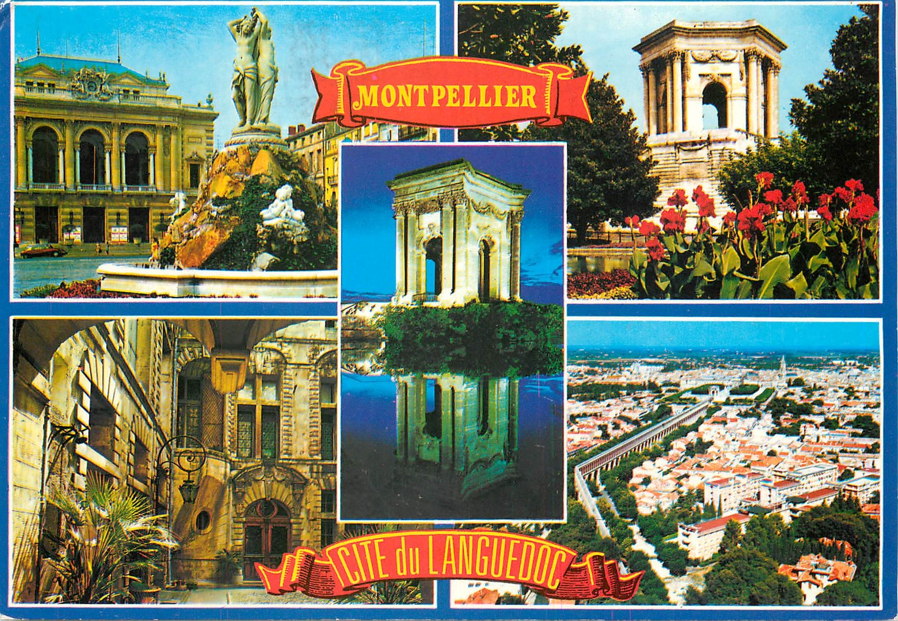 CPSM Montpellier Capitale du Languedoc centre Hospitalier et Universitaire Montpellier