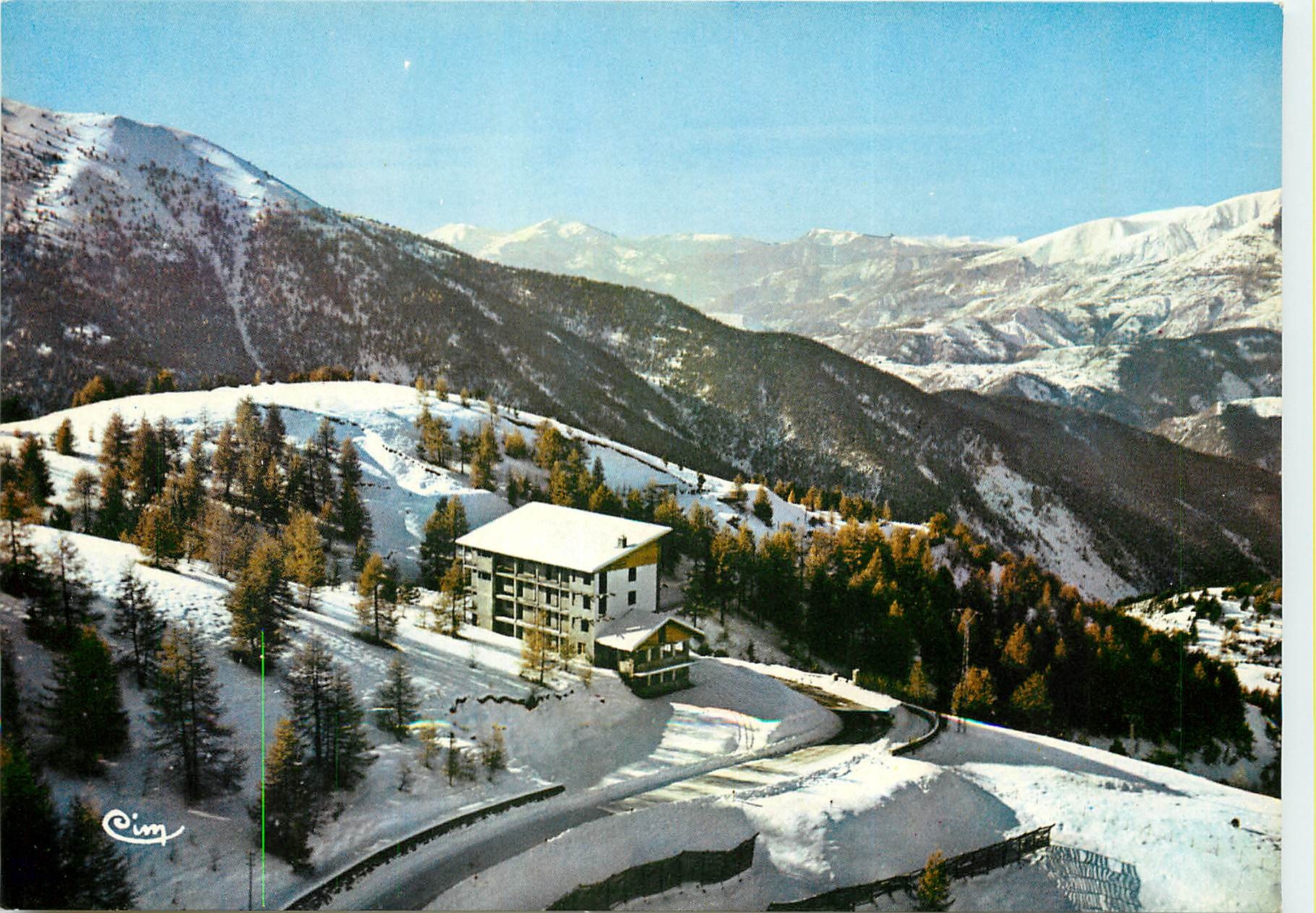 CPSM Valbeg (A Mar) alt 1700 m Station d'Hiver et Station estivale le col du Vasson en hiver et la c