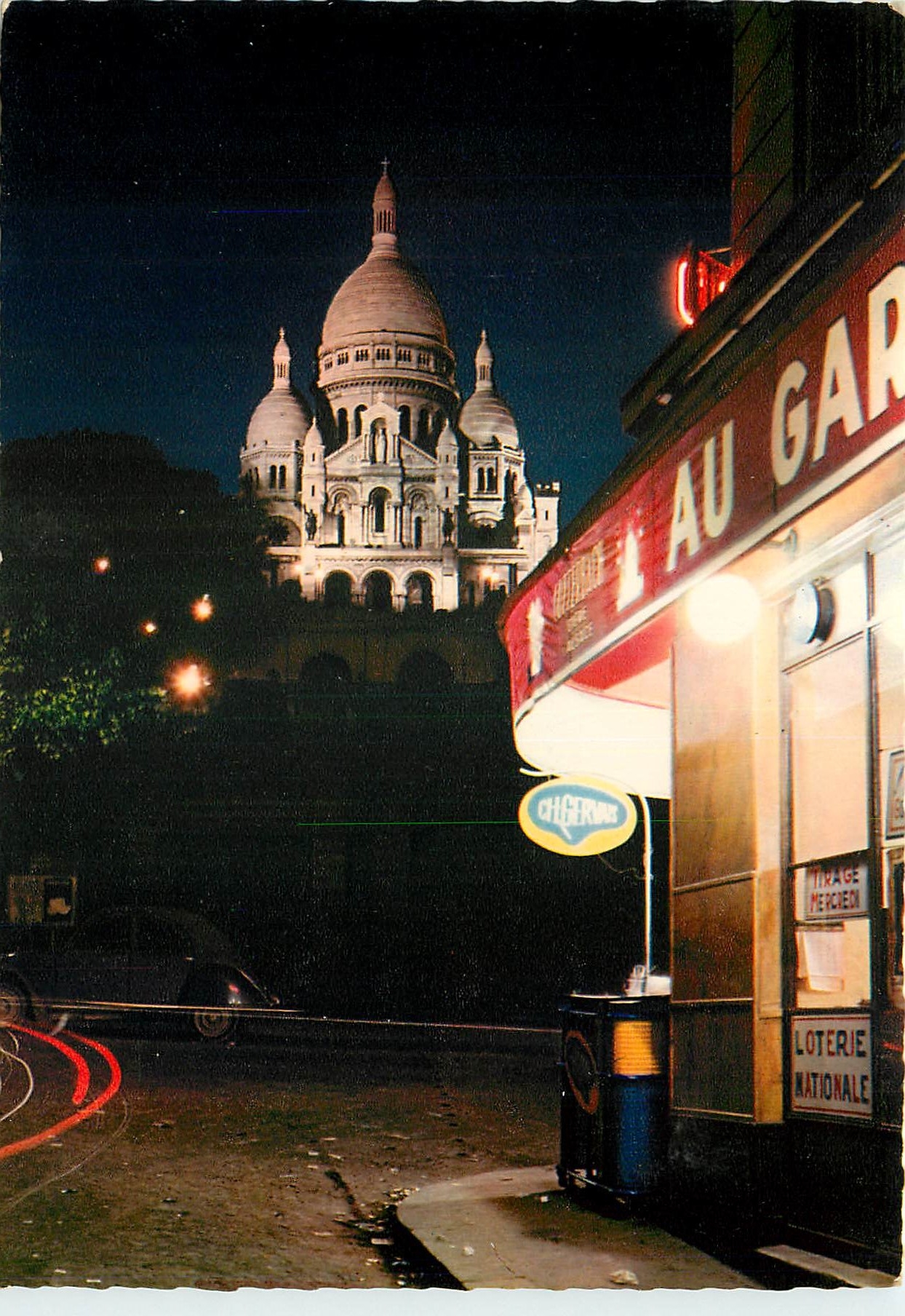 Paris La Nuit — Le Sacré-Cœur — Prologuecolor 88901