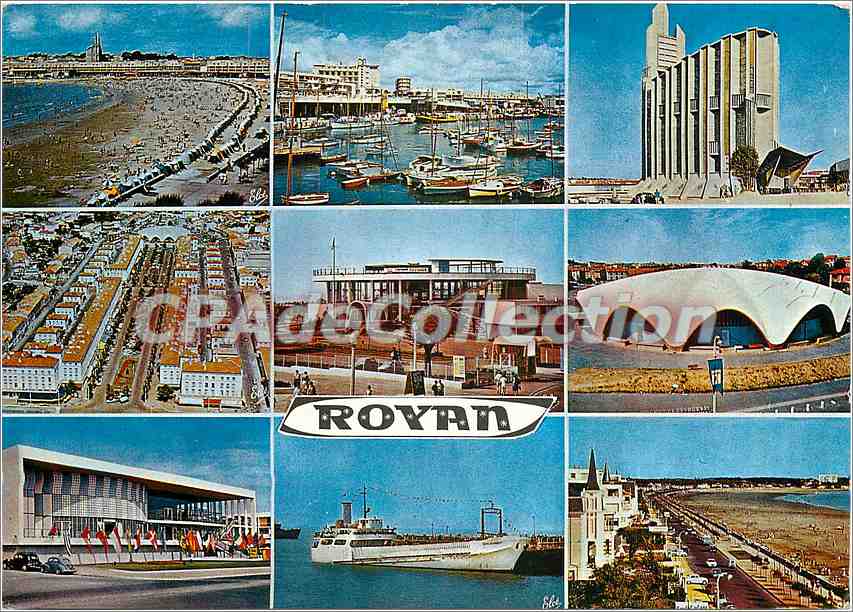Royan (Charente-Maritime) — vue panoramique — Éditeur L. Chatagneau, N° 424