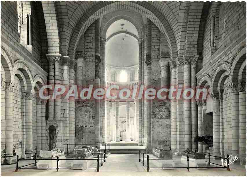 CPSM Fontevrault (Maine et Loire) L'abbaye choeur de l'eglise abbatiale (XIIe s)