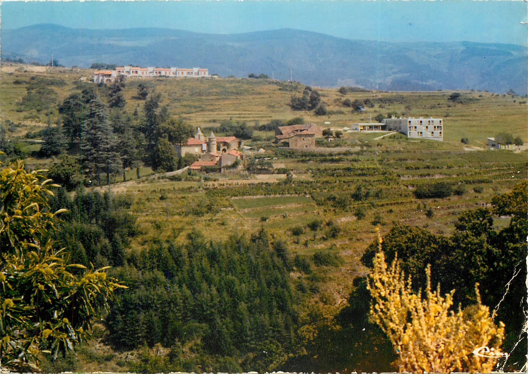 Saint-Pierre-Ville (Ardèche) — La maison de retraite et le village de vacances — Imprimeur Combier