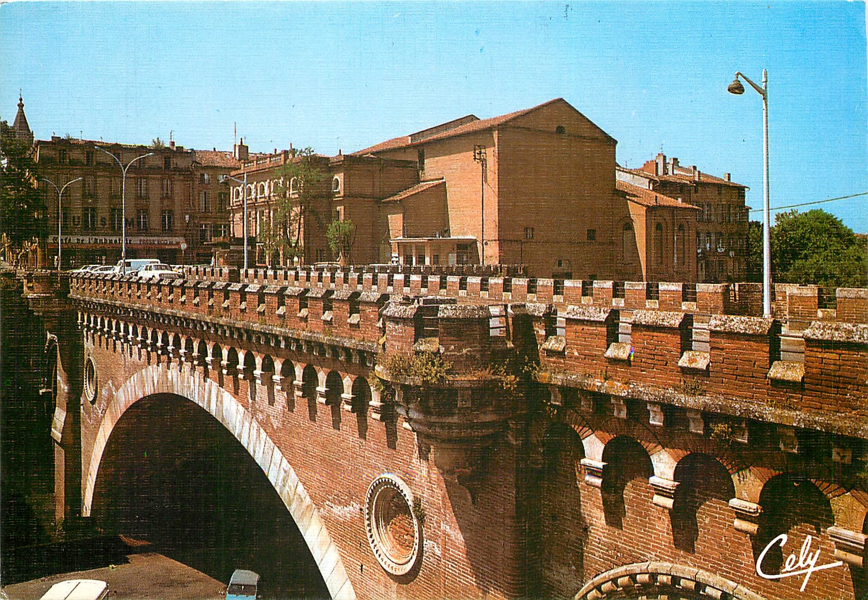 Montauban — Le pont des Consuls — Édition de Lusas, n° 3.829 - Anverso