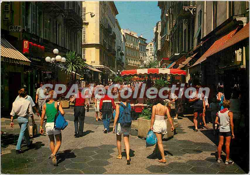 CPSM La Cote d'Azur Nice La Rue Pietonne