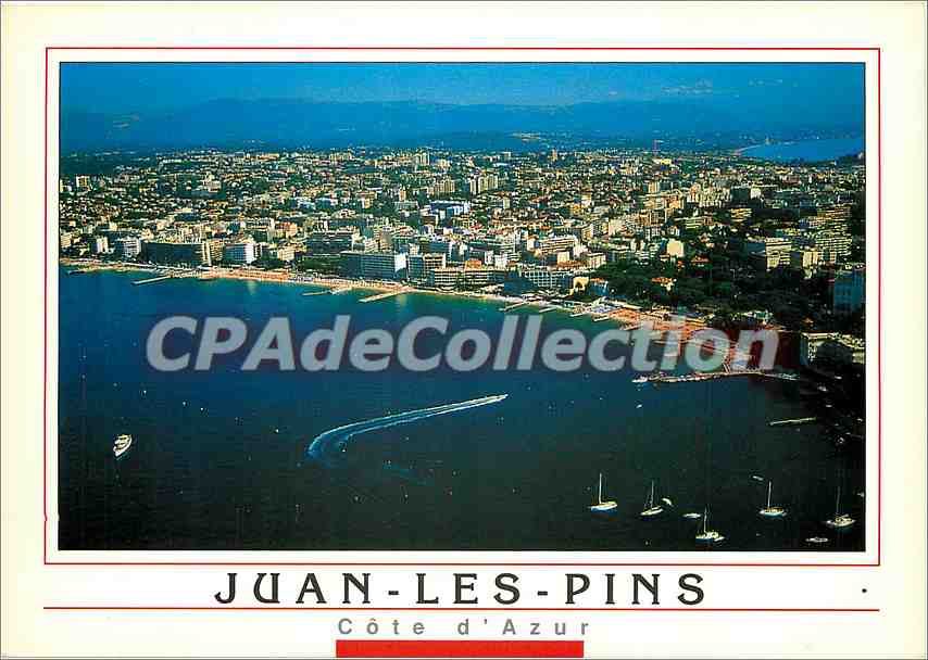 CPSM La Cote d'Azur Juan les Pins au lever du soleil