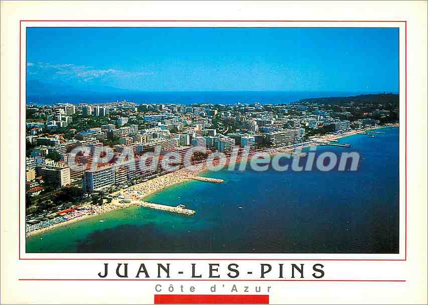 CPSM La Cote d'Azur Juan les Pins Vue generale
