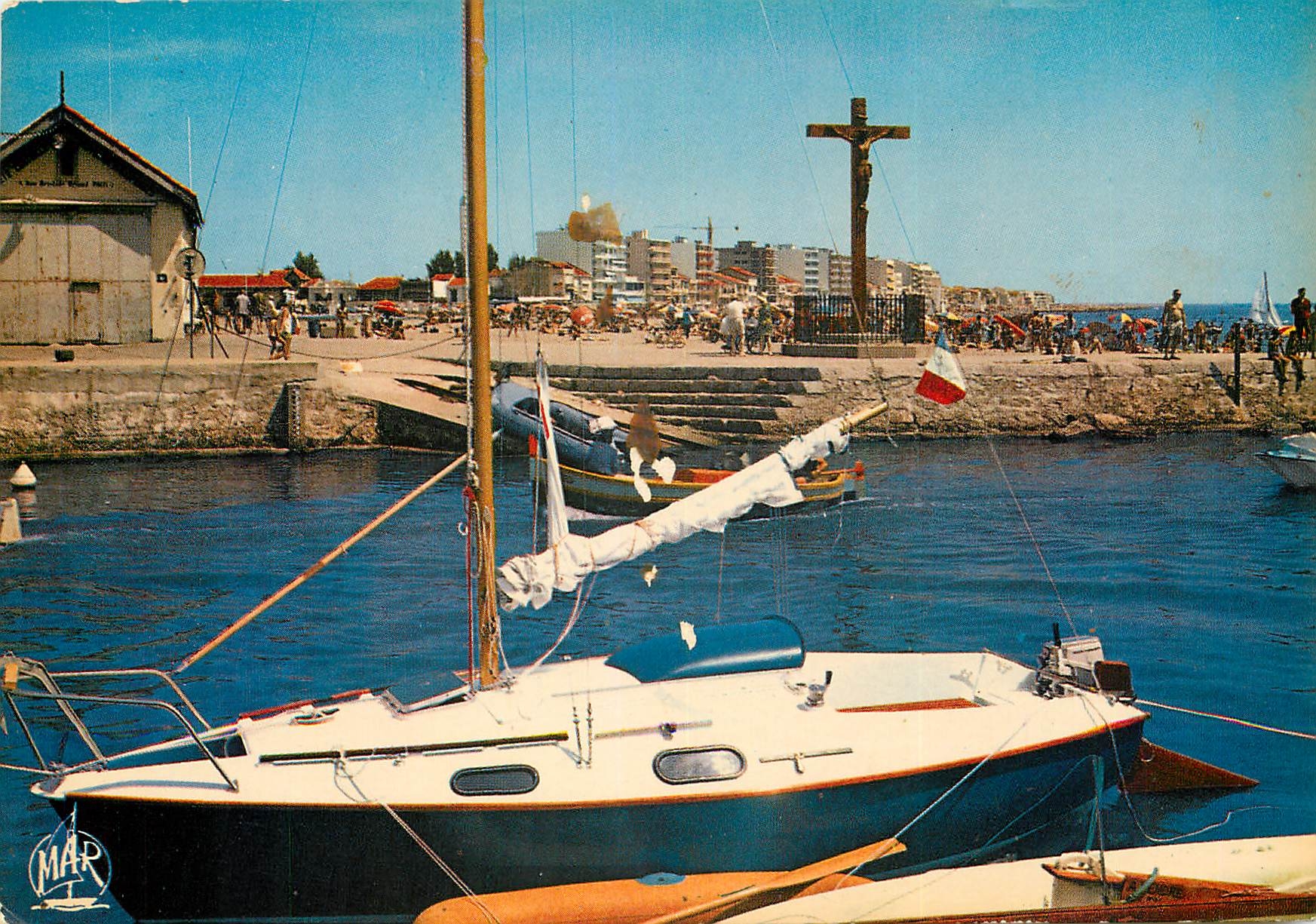 Palavas-les-Flots (Hérault) — Rive gauche - La Croix — éditeur MAR, n° 4649