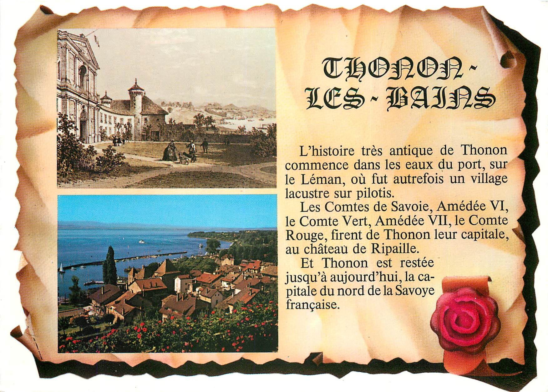 Thonon-les-Bains — Histoire et paysage — éditeur non visible