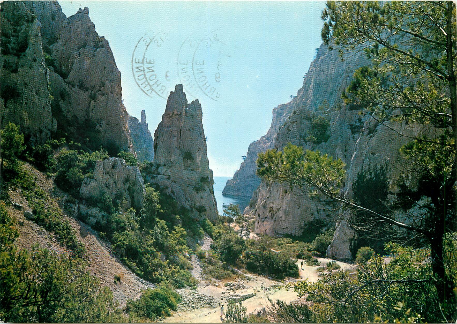 Les Gorges de la Calanque — Édition Tardy, N° 499 - Recto