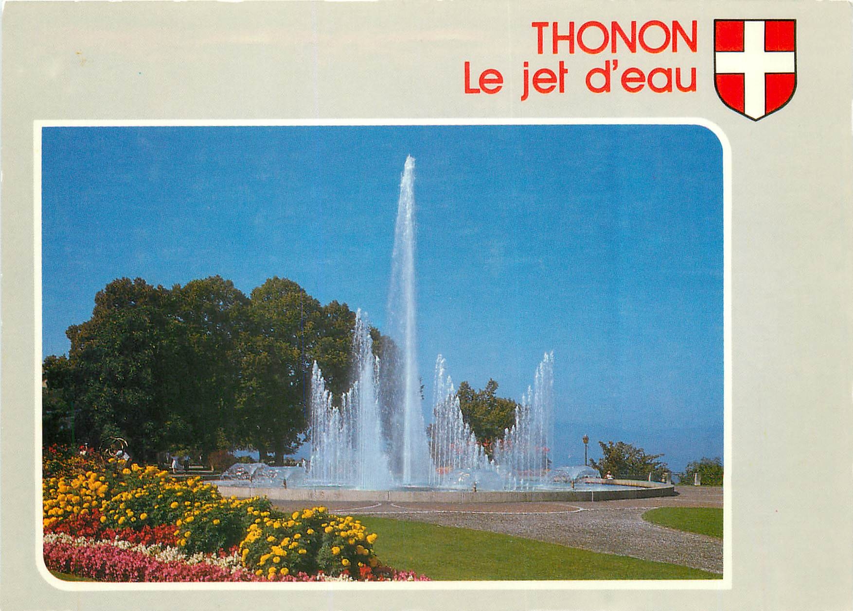 Thonon-les-Bains — Le jet d'eau — RGO