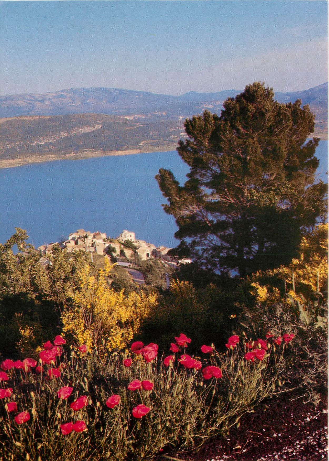 Lac de Sainte-Croix — Vue du village de Sainte-Croix — Éditeur EJ 14