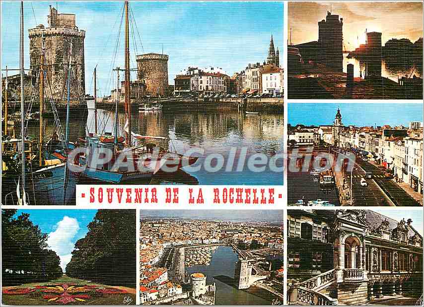 CPSM La Rochelle le port avec les deux Tours