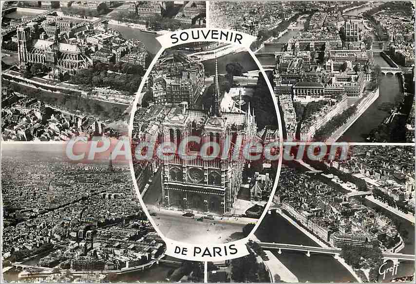 Notre-Dame de Paris — Souvenir de Paris — Gretz