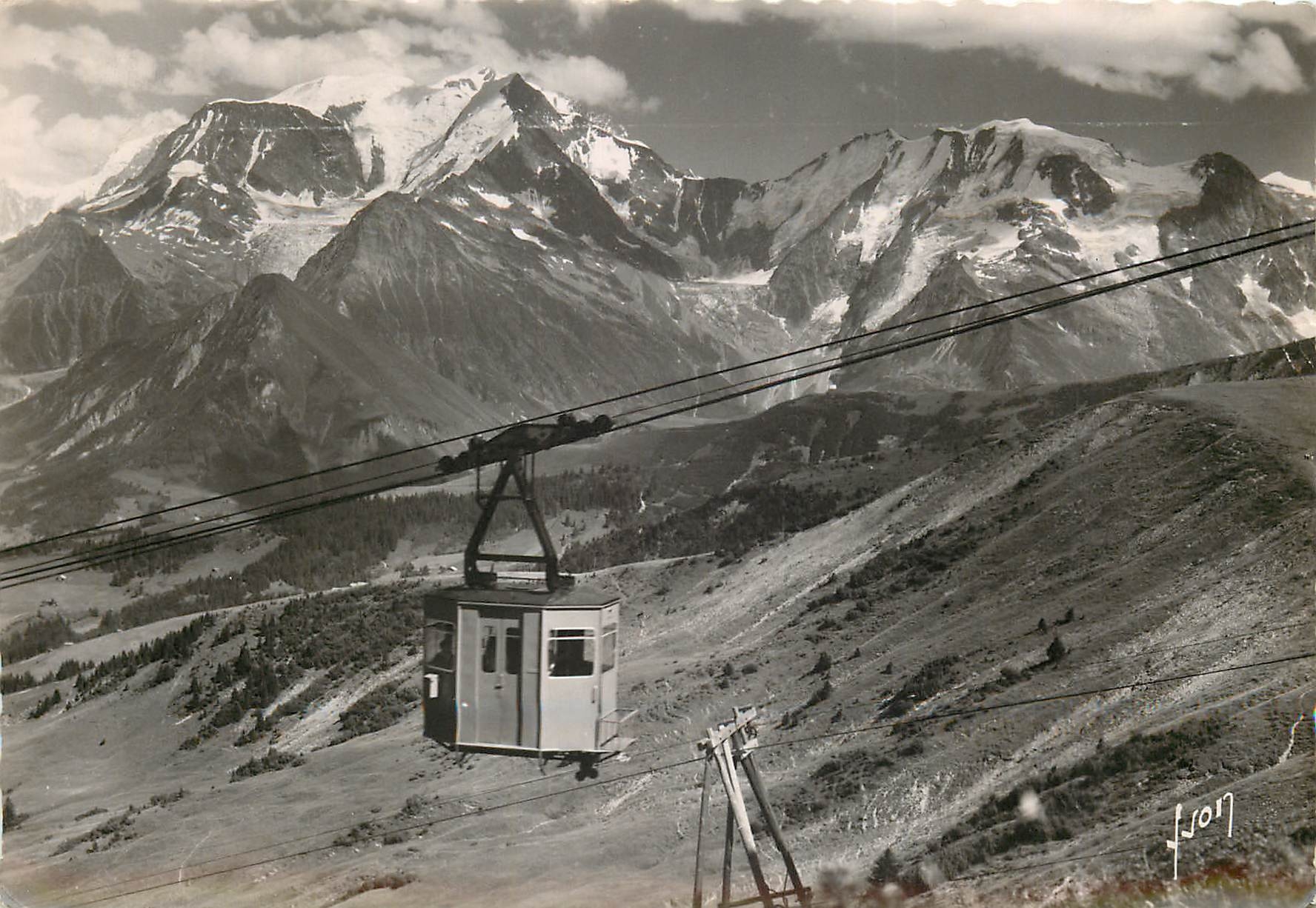 St Gervais-les-Bains — Teleferiek van de Mont-Blanc — Edities van Kunst Berthe