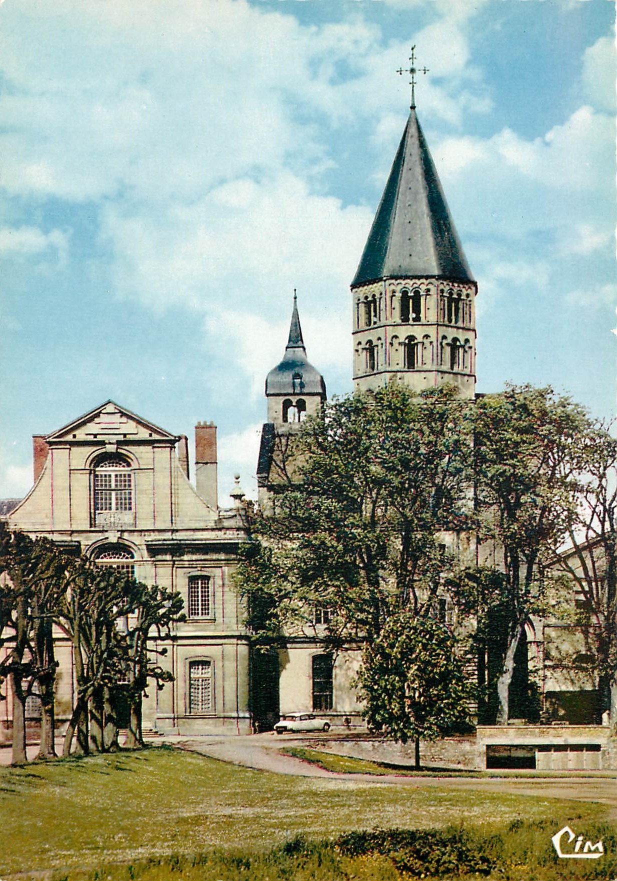 Cluny — Abbaye (XIe - XIIe s.) — Clocher de l'Eau Bénite — CIM