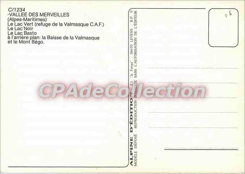 Vallee des Merveilles — Alpes-Maritimes — Alpine D'Édition — Reverso