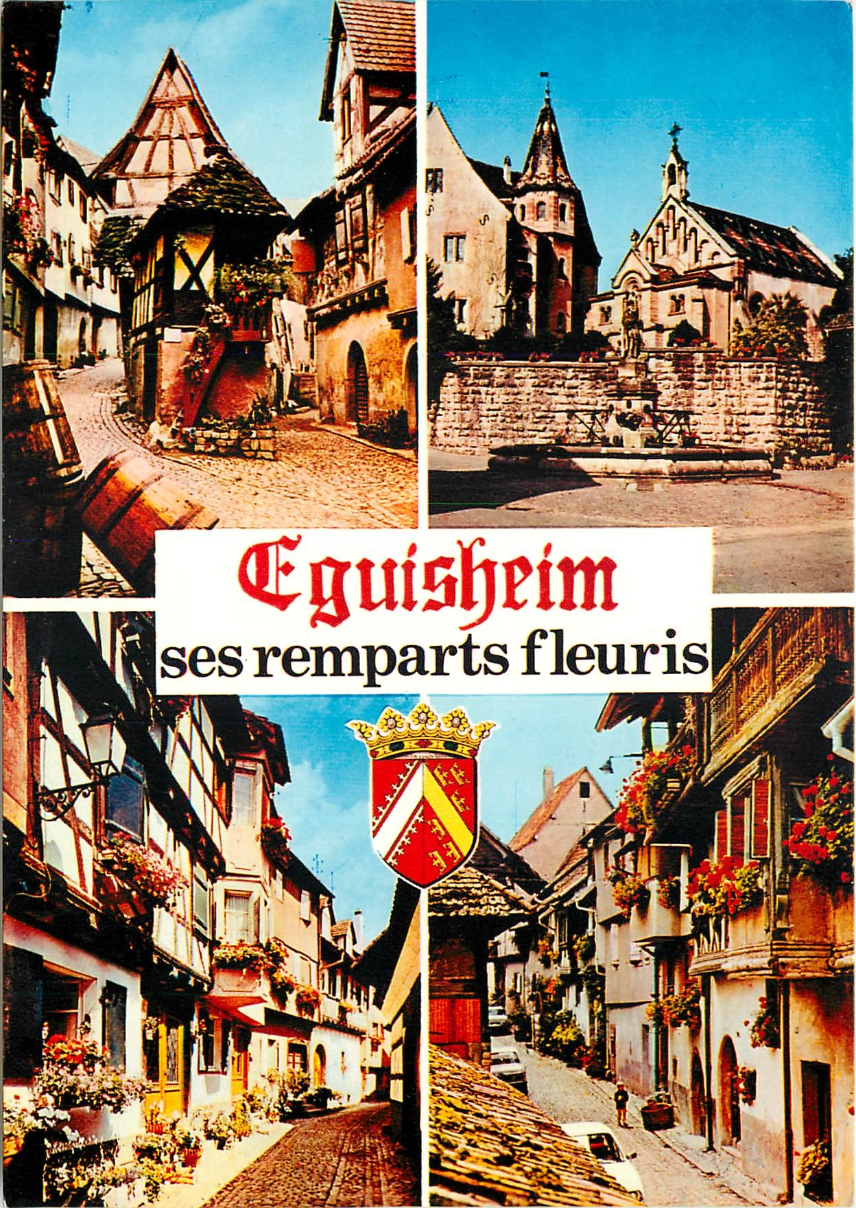 Eguisheim — ses remparts fleuris — Éditions Hansi