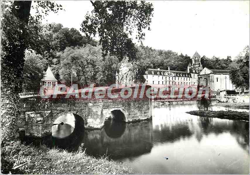 Pont Coudé et Abbaye de Sainte-Croix — Brantôme — Photo Gilbert