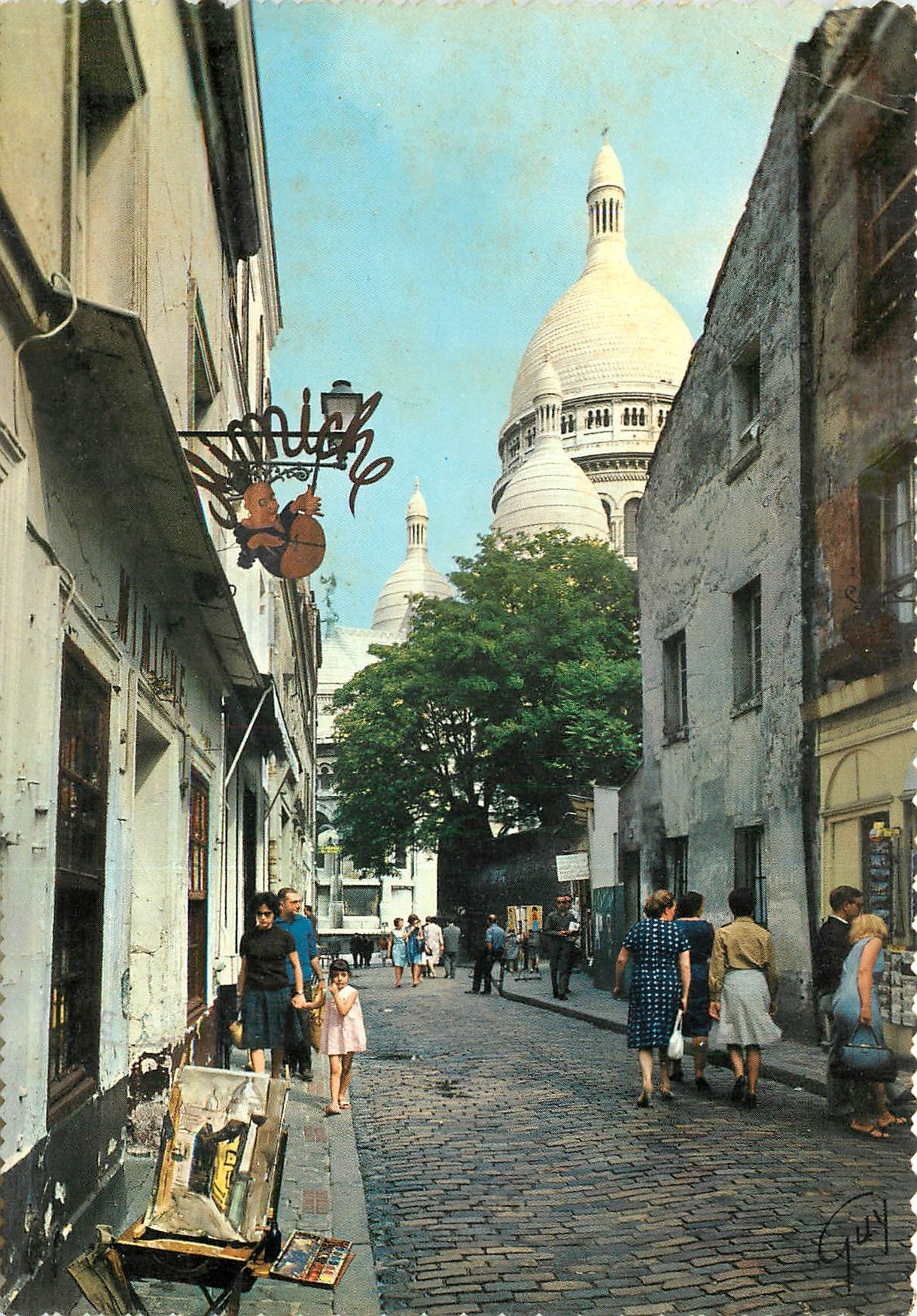 Montmartre — rue du Chevalier-de-Barre — Paris et ses merveilles