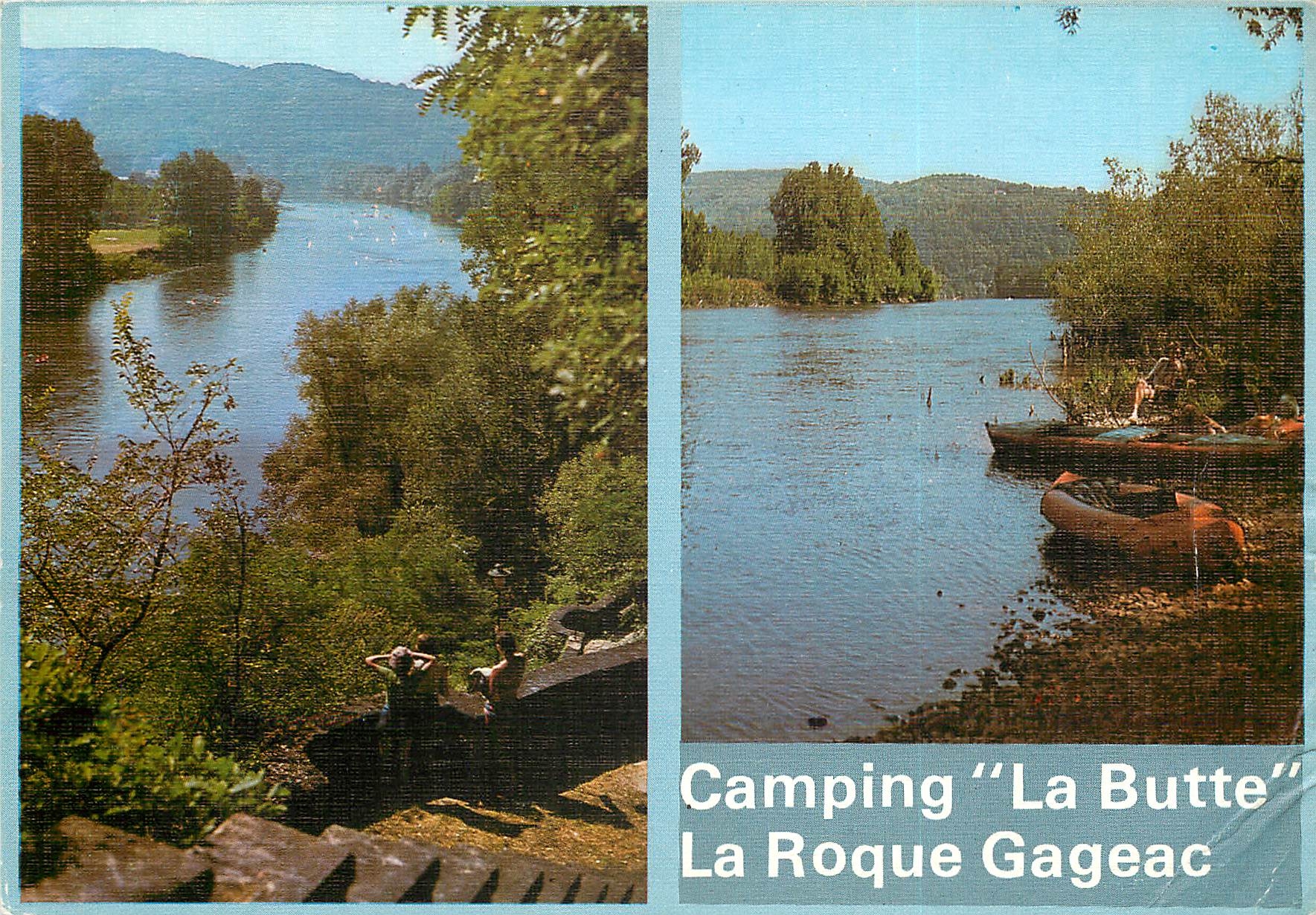 Camping "La Butte" — La Roque Gageac — Éditions René, n°1319