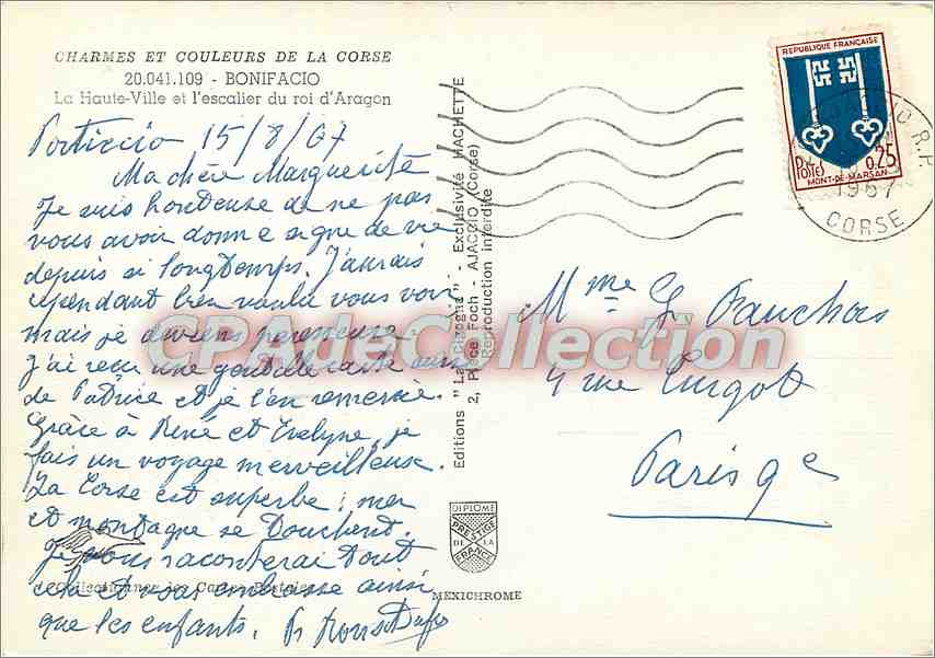 Bonifacio - La Haute-Ville et l'escalier du roi d'Aragon — Éditions IRIS — Reverso