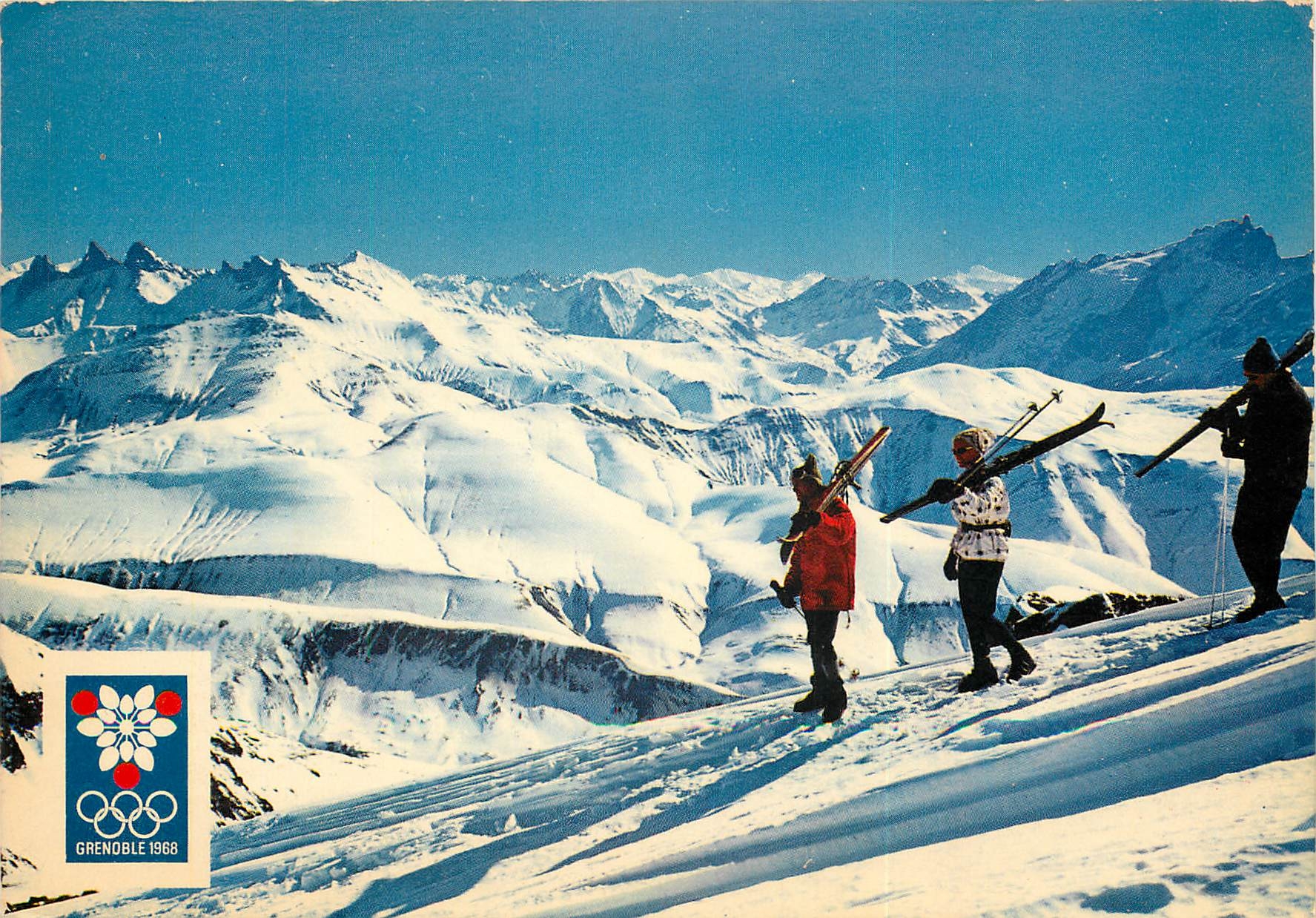 Grenoble 1968 — Jeux Olympiques d'Hiver — éditeur non visible