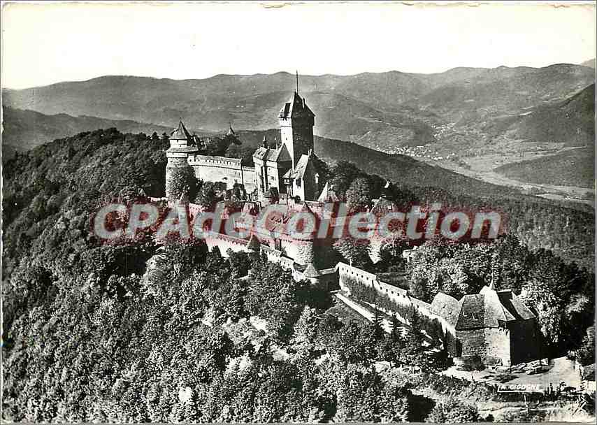 CPSM Le Chateau du Haut Koenigsbourg (alt 755 m) Alsace