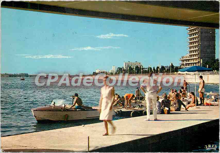 Lac d'Allier — Abfahrt der Kanus — Editions « La Cigogne »