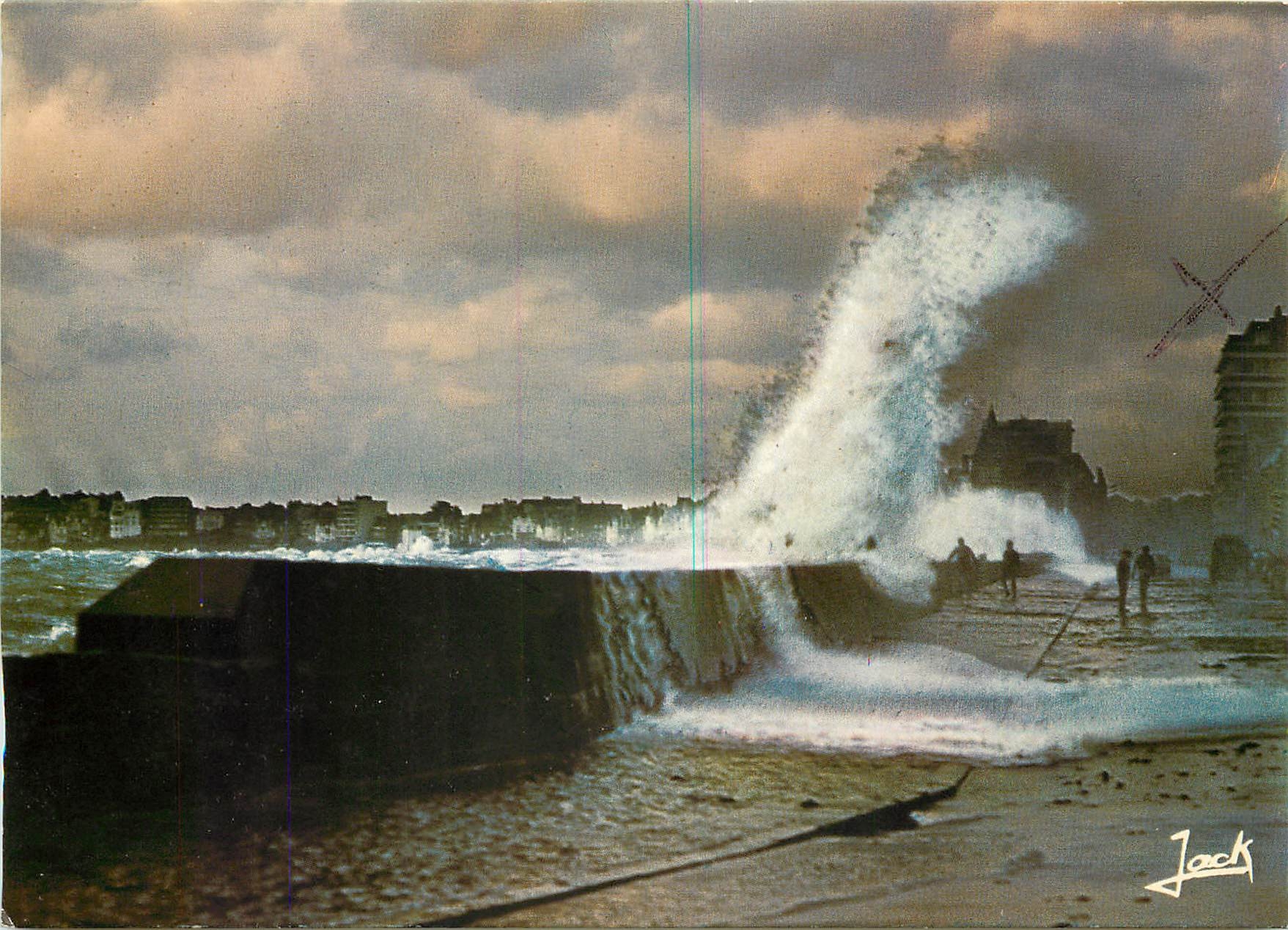 Saint-Malo - Ciudad de los Corsarios — Tormenta de equinoccio en el Sillon — Ediciones de Arte Léonance